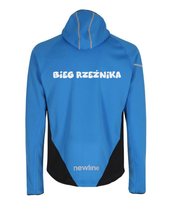 Rzeźnik - damska bluza biegowa niebieska - obrazek 7