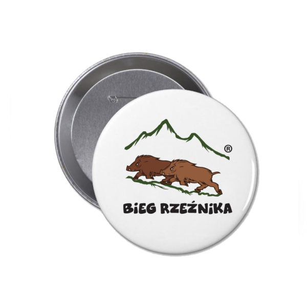 Przypinka Bieg Rzeźnika 38mm
